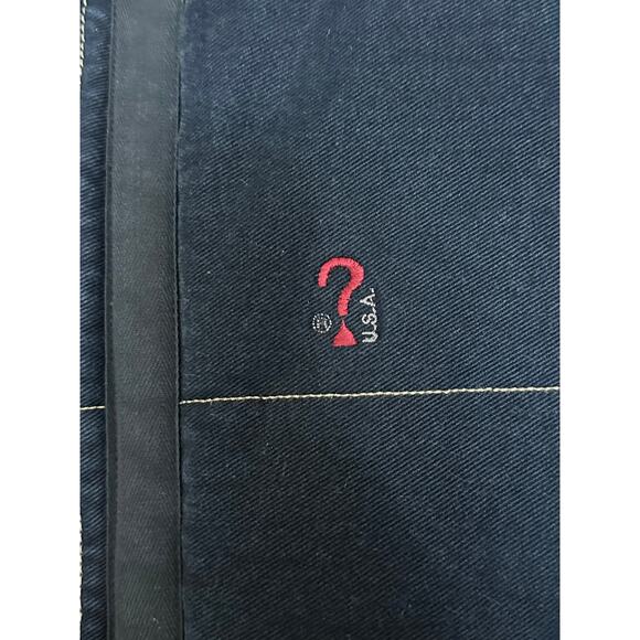 Vintage Guess Jeans Quilted Denim Vest XL Blue - Picture 5 of 7